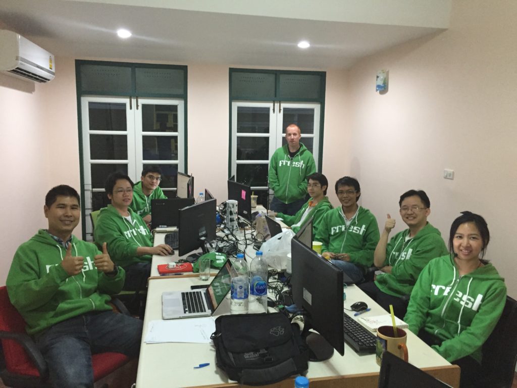 Fresh Consulting Bangkok team in 2015