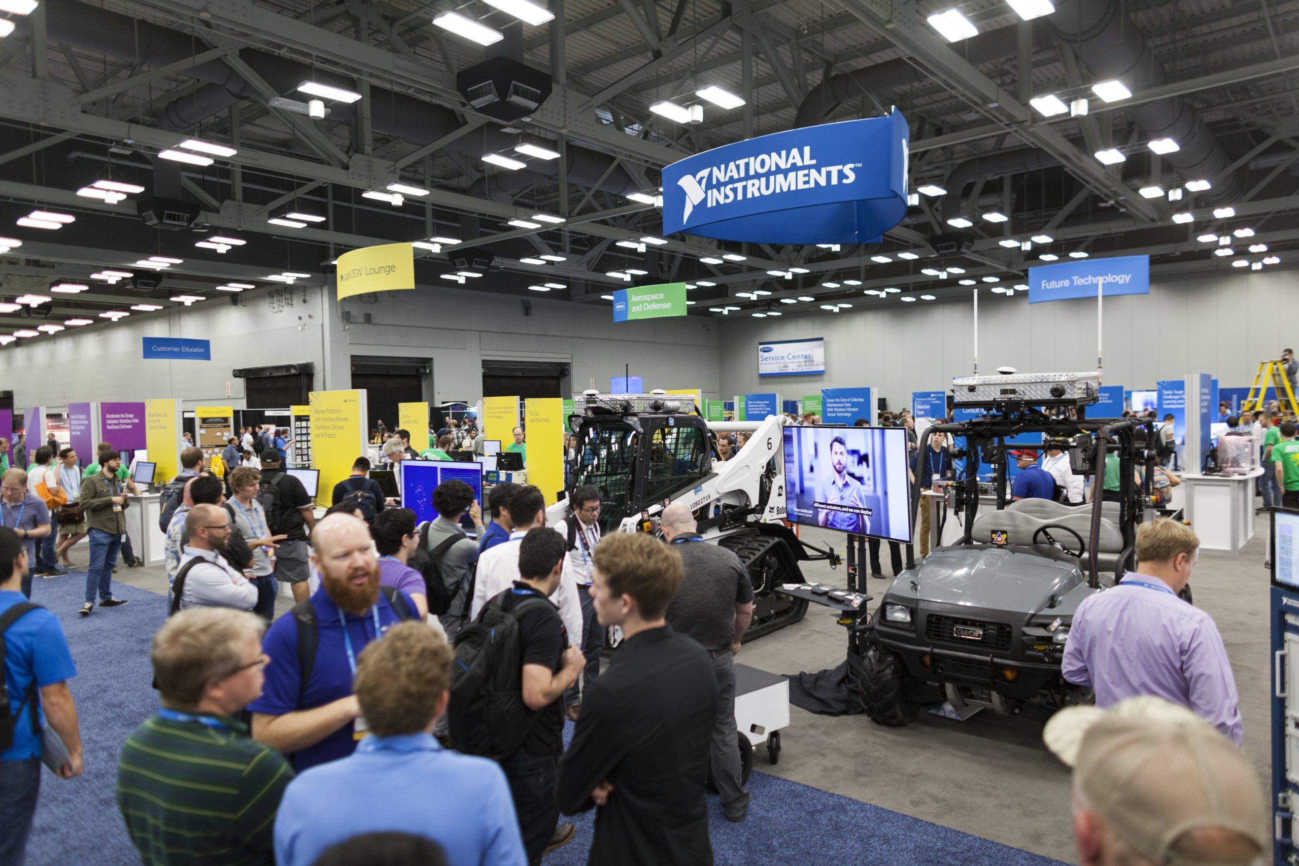 Fresh and United Rentals Bring Autonomous Vehicles to NIWeek