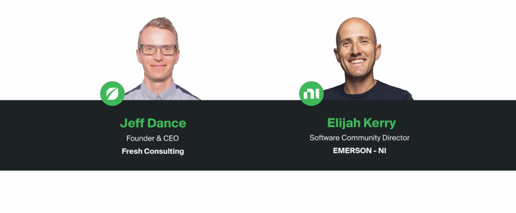 Host: Jeff Dance
Guest: Elijah Kerry, Software Director at National Instruments
