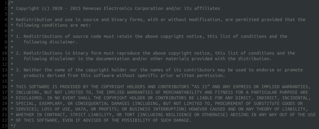 A firmware unit testing example where the AI wrote unit test cases to observe its approach.