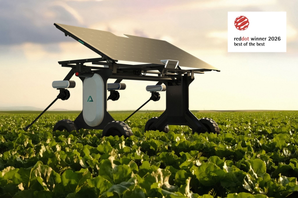Aigen Robotics and Fresh Consulting have been honored with the prestigious Red Dot Design Award: Best of the Best Award