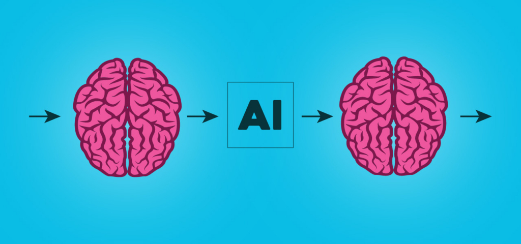 Your brain at both ends of the AI interaction