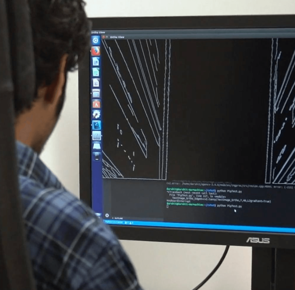 AUTONOMOUS TESTING ROBOT-testing