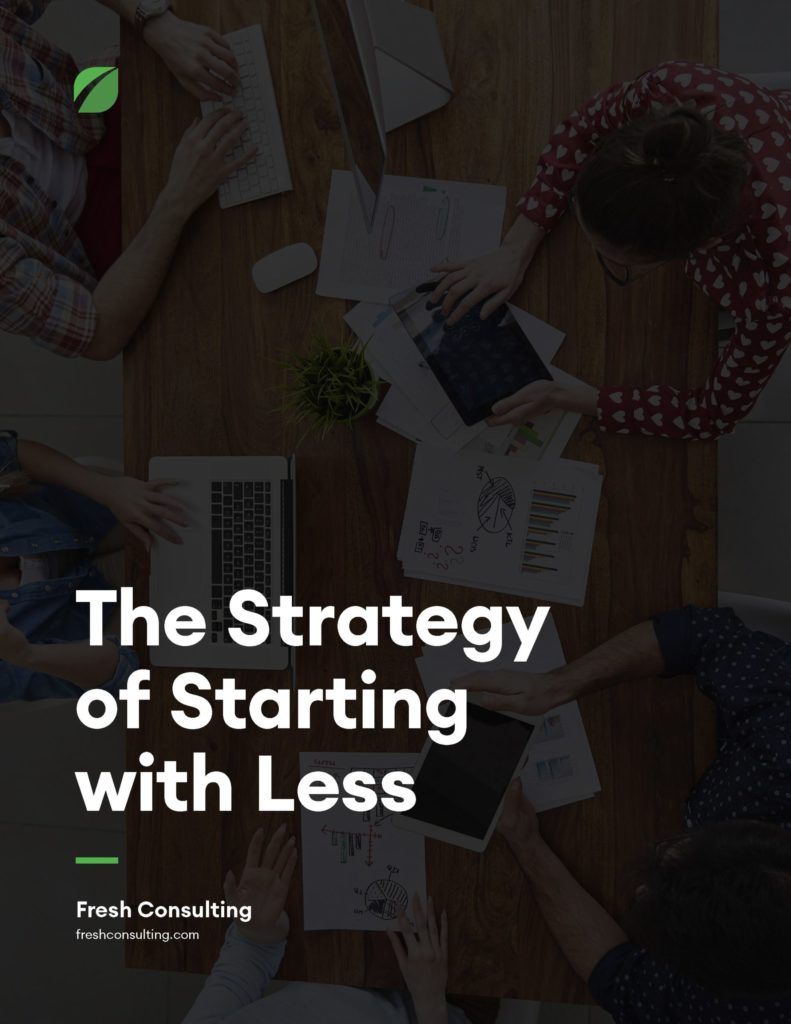 The Strategy of Starting with Less Cover