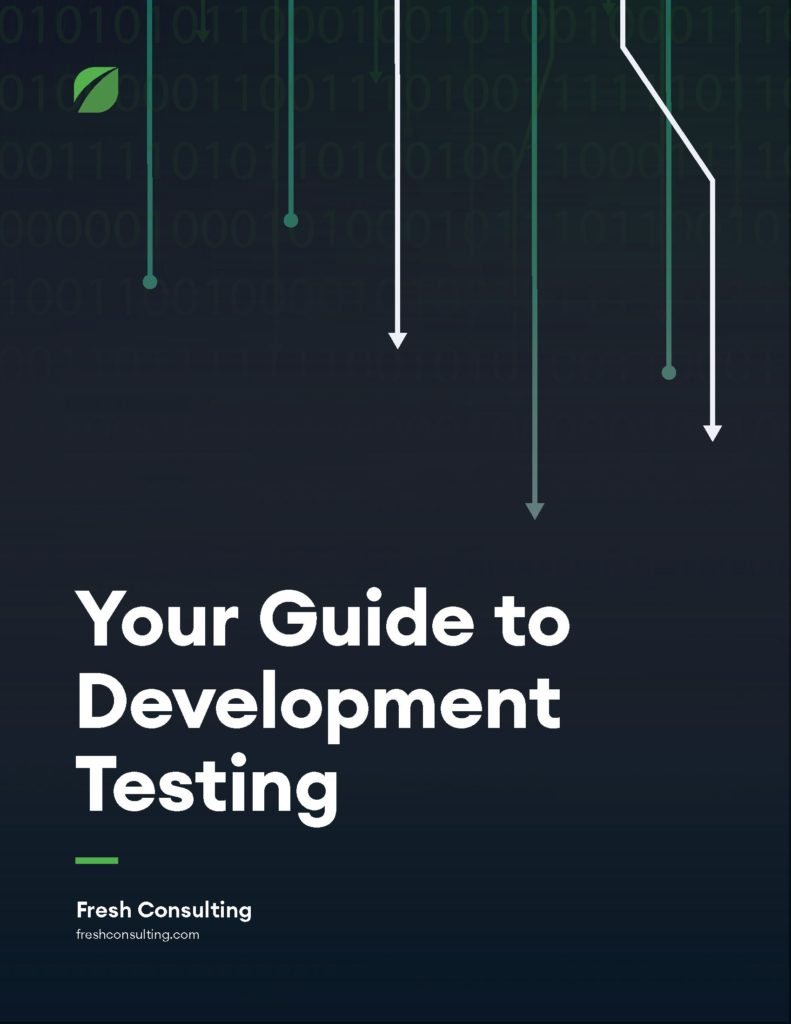 Your Guide to Development Testing Cover
