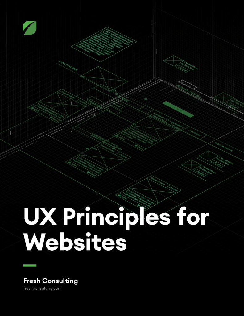 UX Principles for Websites Cover
