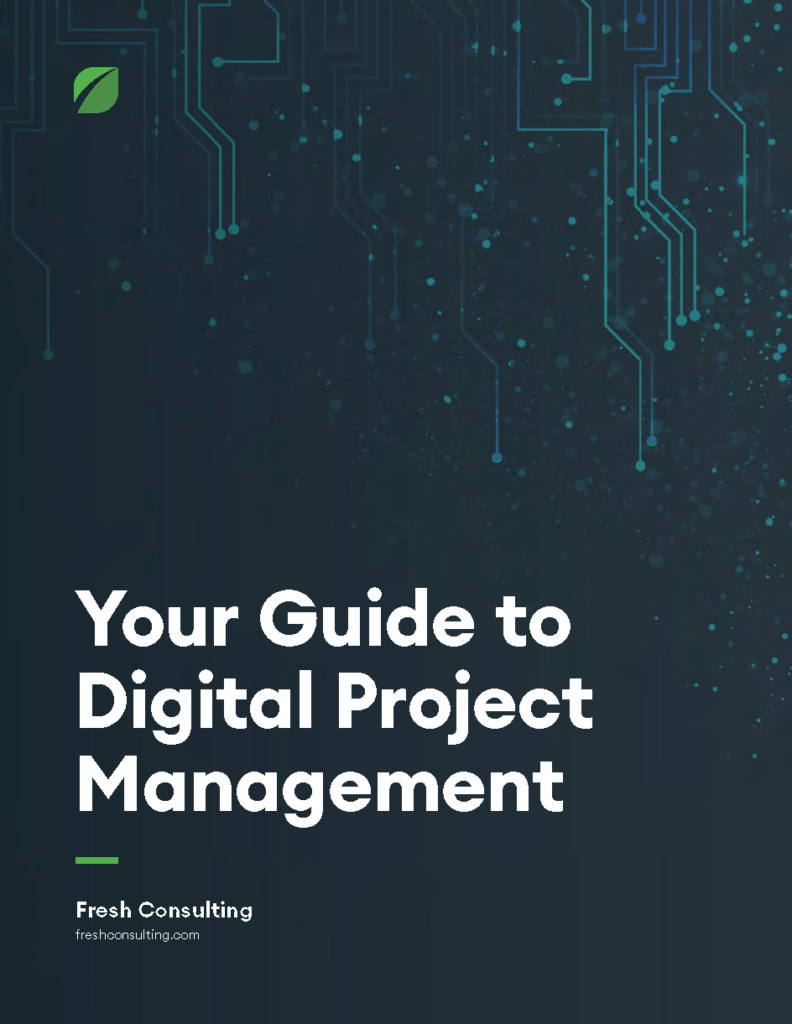 Your Guide to Digital Project Management white paper cover