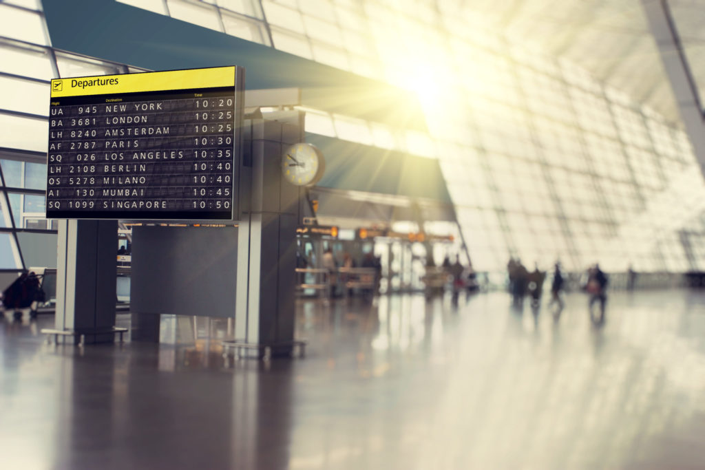 Airport Departure Timetable