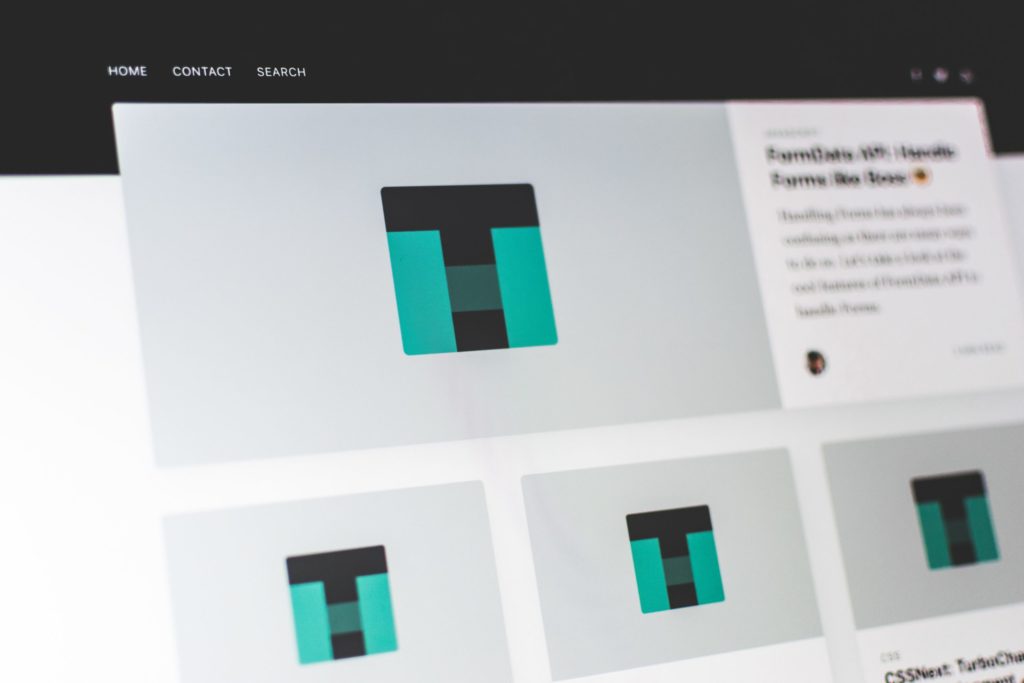 Website-Scroll