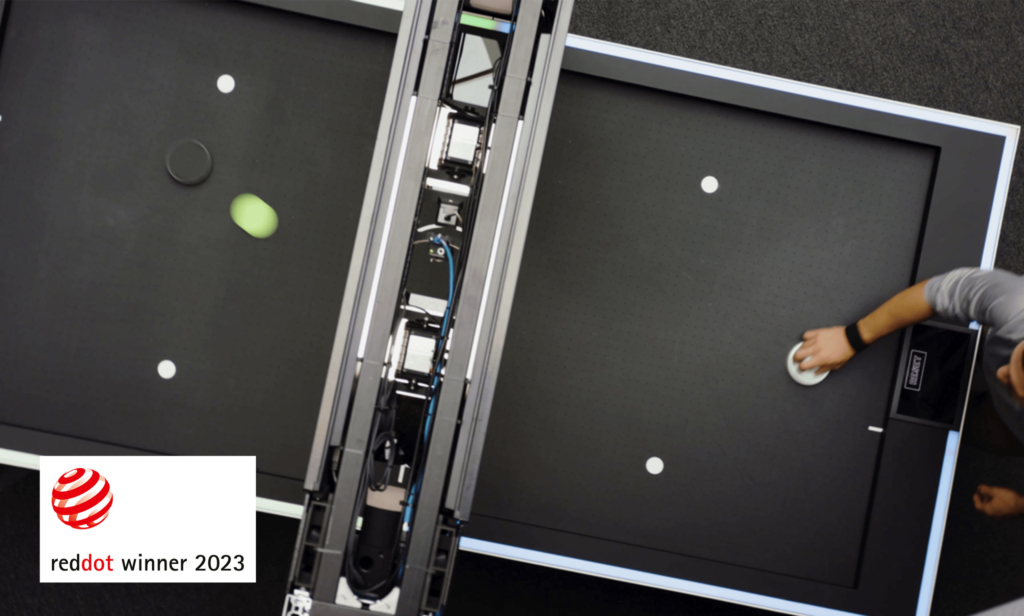 robotic-air-hockey-overhead-reddot