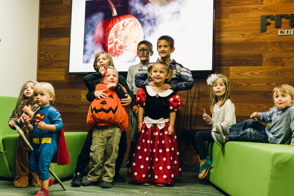 Trick-or-treaters